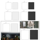 Maxbell Light Diffuser Metal Frame Alternative to Picture Box Photography Background 61x76cm Diffuser