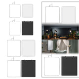 Maxbell Light Diffuser Metal Frame Alternative to Picture Box Photography Background 61x76cm Diffuser