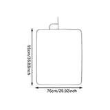 Maxbell Light Diffuser Metal Frame Alternative to Picture Box Photography Background 76x91cm Diffuser