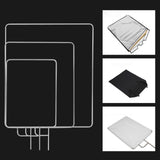 Maxbell Light Diffuser Metal Frame Alternative to Picture Box Photography Background 76x91cm Background