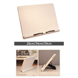 Maxbell Adjustable Book Stand Versatile Cookbook Holder for Desk Textbook Music Book S