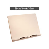 Maxbell Adjustable Book Stand Versatile Cookbook Holder for Desk Textbook Music Book S