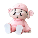 Maxbell God of Wealth Phone Stand Cute Phone Holder for Living Room Shop Window Pink