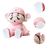 Maxbell God of Wealth Phone Stand Cute Phone Holder for Living Room Shop Window Pink