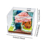 Maxbell Convenience Post Notes Creative Stereoscopic Desk Note for Anniversary Gifts