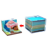 Maxbell Convenience Post Notes Creative Stereoscopic Desk Note for Anniversary Gifts