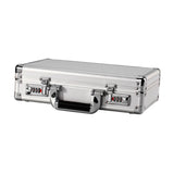 Maxbell Aluminum Alloy Case Equipment Protection Case for Outdoor Travel Mic Storage Argent