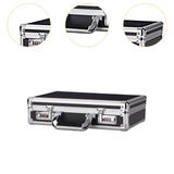 Maxbell Aluminum Alloy Case Equipment Protection Case for Outdoor Travel Mic Storage Black