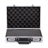 Maxbell Aluminum Alloy Case Equipment Protection Case for Outdoor Travel Mic Storage Black