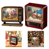 Maxbell Christmas Musical Box Christmas Gift for Birthday Gifts Desktop Coffee Table Santa Claus