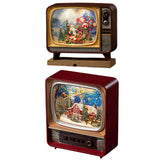 Maxbell Christmas Musical Box Christmas Gift for Birthday Gifts Desktop Coffee Table Santa Claus
