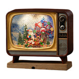 Maxbell Christmas Musical Box Christmas Gift for Birthday Gifts Desktop Coffee Table Santa Claus