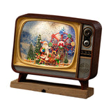 Maxbell Christmas Musical Box Christmas Gift for Birthday Gifts Desktop Coffee Table Santa Claus