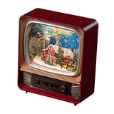 Maxbell Christmas Musical Box Christmas Gift for Birthday Gifts Desktop Coffee Table Town