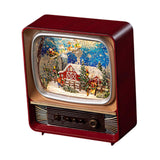 Maxbell Christmas Musical Box Christmas Gift for Birthday Gifts Desktop Coffee Table Town