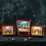 Maxbell Christmas Musical Box Christmas Gift for Birthday Gifts Desktop Coffee Table Town