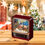 Maxbell Christmas Musical Box Christmas Gift for Birthday Gifts Desktop Coffee Table Town
