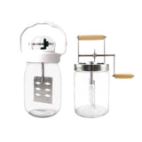 Maxbell Butter Churn with Handle Vintage Egg Beater Baking Hand Crank Butter Churner 1500ml