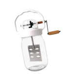 Maxbell Butter Churn with Handle Vintage Egg Beater Baking Hand Crank Butter Churner 1500ml