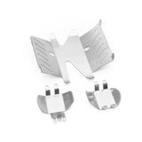 Maxbell 3Pcs Skid Plate Sturdy Complete Chassis Armors for cc02 Accessories Hobby Car