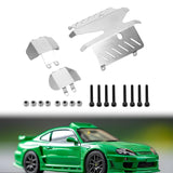 Maxbell 3Pcs Skid Plate Sturdy Complete Chassis Armors for cc02 Accessories Hobby Car