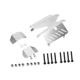 Maxbell 3Pcs Skid Plate Sturdy Complete Chassis Armors for cc02 Accessories Hobby Car