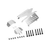 Maxbell 3Pcs Skid Plate Sturdy Complete Chassis Armors for cc02 Accessories Hobby Car