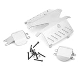 Maxbell 3Pcs Skid Plate Sturdy Complete Chassis Armors for cc02 Accessories Hobby Car