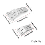 Maxbell 2x RC Metal Front Chassis & Rear Chassis Metal for 1:14 Scale Model Vehicles