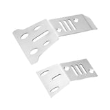 Maxbell 2x RC Metal Front Chassis & Rear Chassis Metal for 1:14 Scale Model Vehicles