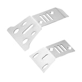 Maxbell 2x RC Metal Front Chassis & Rear Chassis Metal for 1:14 Scale Model Vehicles