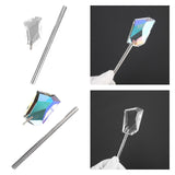 Maxbell Photography Prism ND Optical Tools Glass Prism for Teaching Portrait Wedding Clear