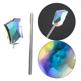 Maxbell Photography Prism ND Optical Tools Glass Prism for Teaching Portrait Wedding Colorful