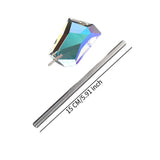 Maxbell Photography Prism ND Optical Tools Glass Prism for Teaching Portrait Wedding Colorful
