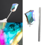 Maxbell Photography Prism ND Optical Tools Glass Prism for Teaching Portrait Wedding Colorful