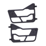 Maxbell 2Pcs RC Crawler Decorative Door Kit Simulate DIY Decoration for 1/10 Car DIY