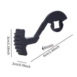 Maxbell Handed Control Adapter DIY Remote Control Adapter for NB4 Pro Remote Control black