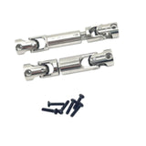 Maxbell 2 Pieces RC Car Drive Shaft Accessory Center Drive Shafts for Fcx24M 1/24 RC