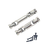 Maxbell 2 Pieces RC Car Drive Shaft Accessory Center Drive Shafts for Fcx24M 1/24 RC