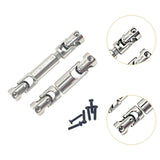 Maxbell 2 Pieces RC Car Drive Shaft Accessory Center Drive Shafts for Fcx24M 1/24 RC