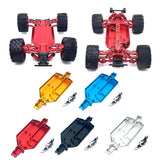 Maxbell RC Car Chassis Plate DIY Replacement for 16101 16102 16103 16104 16106 16201 Red