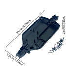 Maxbell RC Car Chassis Plate DIY Replacement for 16101 16102 16103 16104 16106 16201 Black