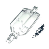 Maxbell RC Car Chassis Plate DIY Replacement for 16101 16102 16103 16104 16106 16201 Argent