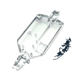 Maxbell RC Car Chassis Plate DIY Replacement for 16101 16102 16103 16104 16106 16201 Argent