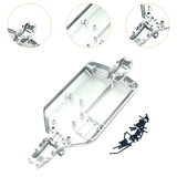 Maxbell RC Car Chassis Plate DIY Replacement for 16101 16102 16103 16104 16106 16201 Argent