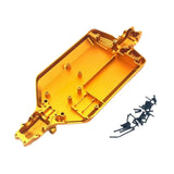 Maxbell RC Car Chassis Plate DIY Replacement for 16101 16102 16103 16104 16106 16201 Gold