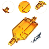 Maxbell RC Car Chassis Plate DIY Replacement for 16101 16102 16103 16104 16106 16201 Gold