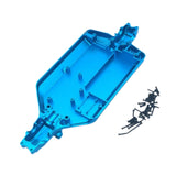 Maxbell RC Car Chassis Plate DIY Replacement for 16101 16102 16103 16104 16106 16201 Blue