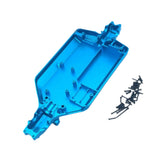Maxbell RC Car Chassis Plate DIY Replacement for 16101 16102 16103 16104 16106 16201 Blue