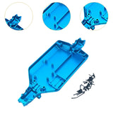 Maxbell RC Car Chassis Plate DIY Replacement for 16101 16102 16103 16104 16106 16201 Blue